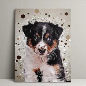 Splash dierenportret. Een handgetekende herinnering aan jouw huisdier.