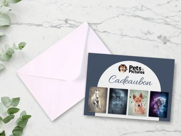 Cadeaubon Pets & Pictures - Giftcard - Kadobon