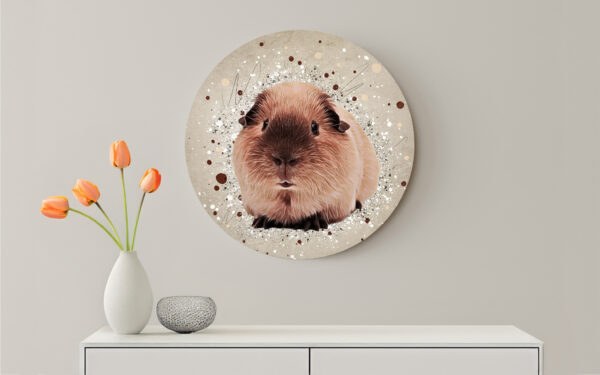 portret van je konijn, cavia, vogel of reptiel