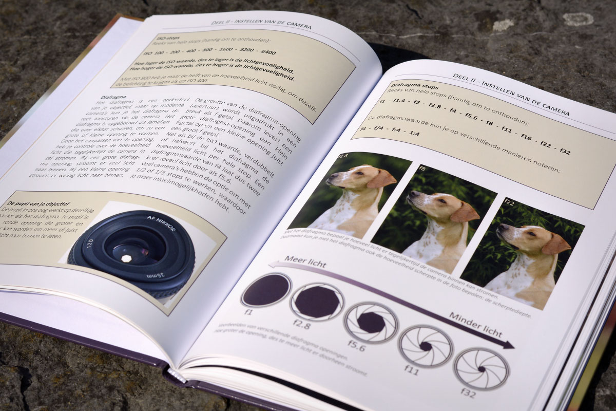 Het boek: Hondenfotografie. De ultieme gids voor iedere fotograferende dierenliefhebber.